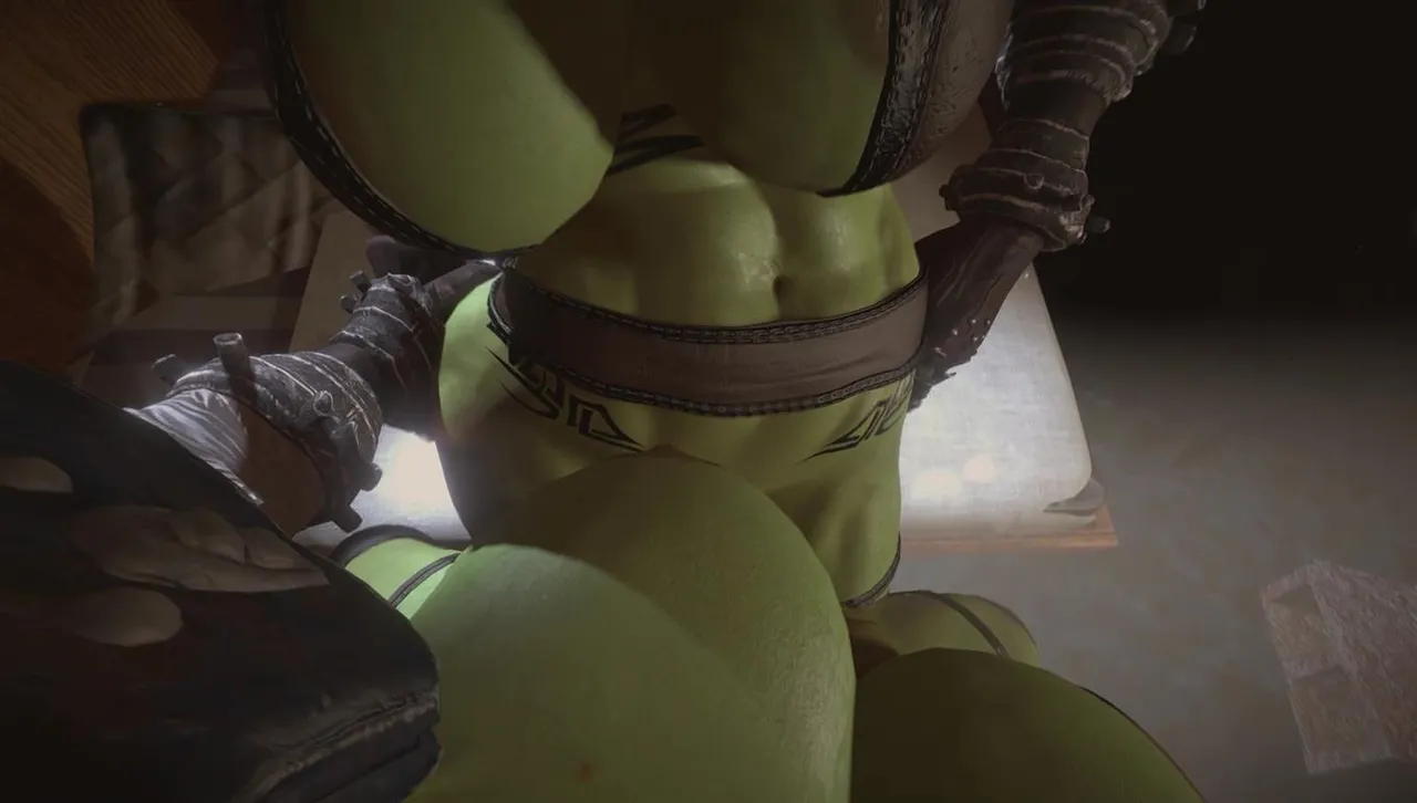 Three Futa Orks Fuck Hard In An Abandoned House page 10 full