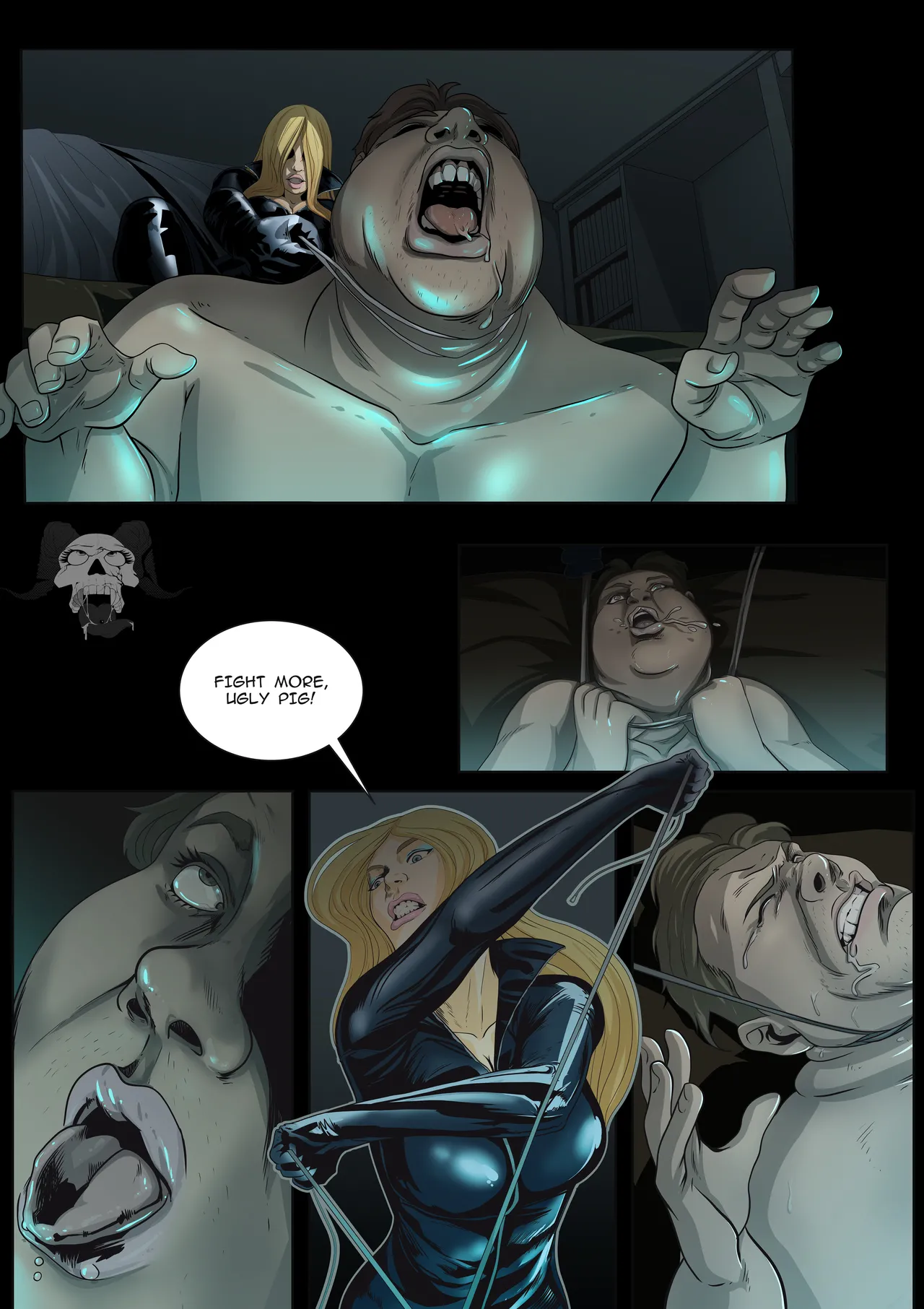 Fat pig strangulation page 3 full