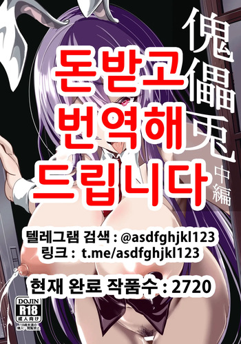 Kugutsu Usagi  | 꼭두각시토끼 중편 cover