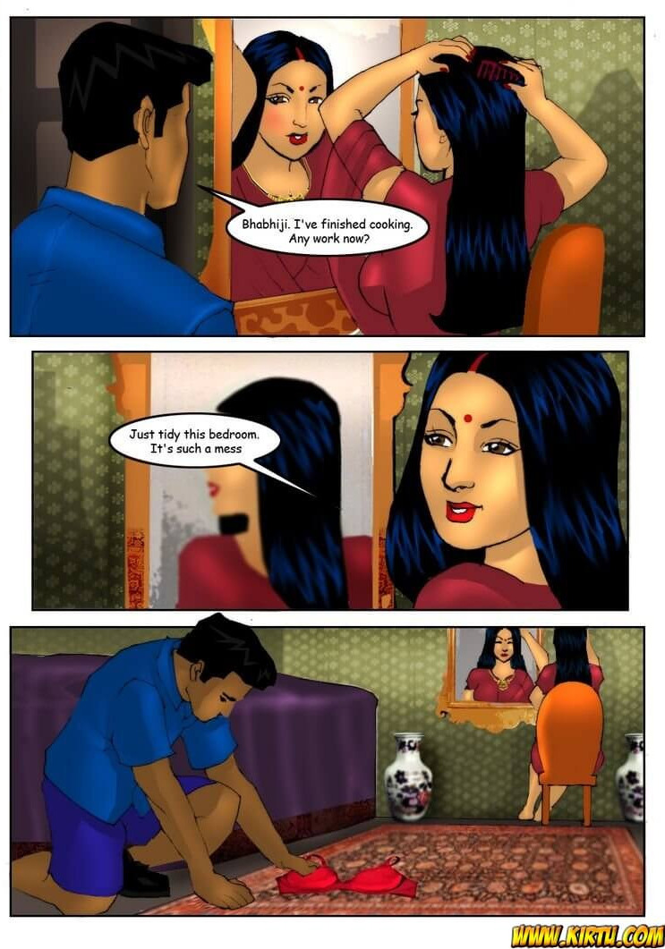 Savita Bhabhi Episode 5 Servant Boy page 5 full