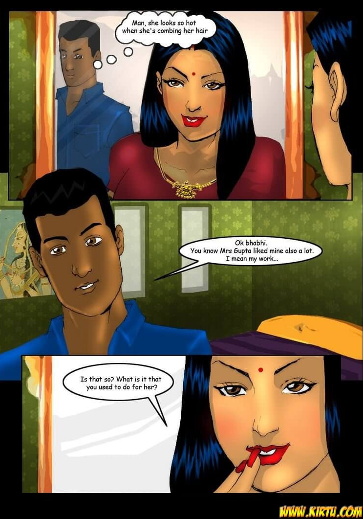 Savita Bhabhi Episode 5 Servant Boy page 8 full