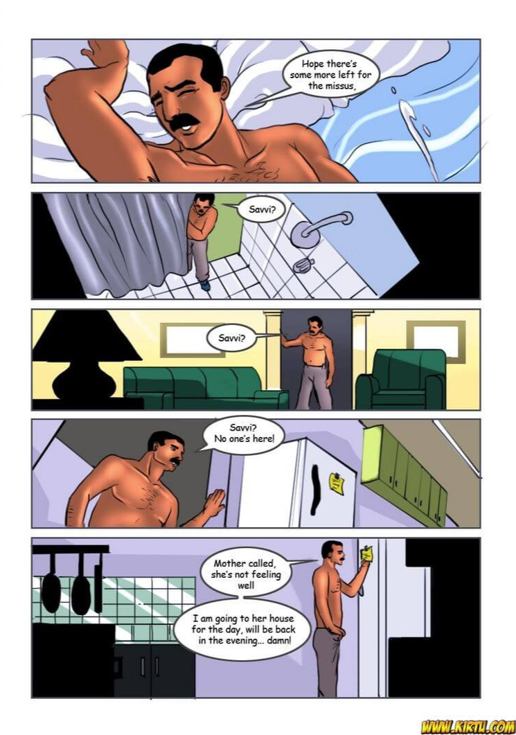 Savita Bhabhi Episode 15 Ashok at Home page 4 full