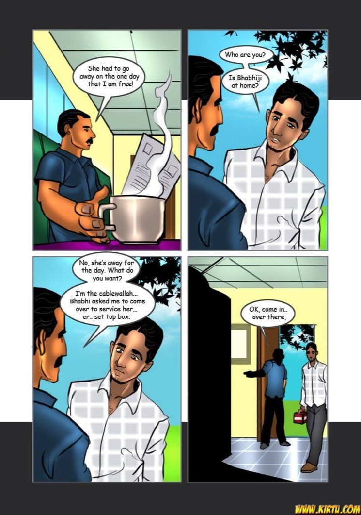 Savita Bhabhi Episode 15 Ashok at Home page 5 full