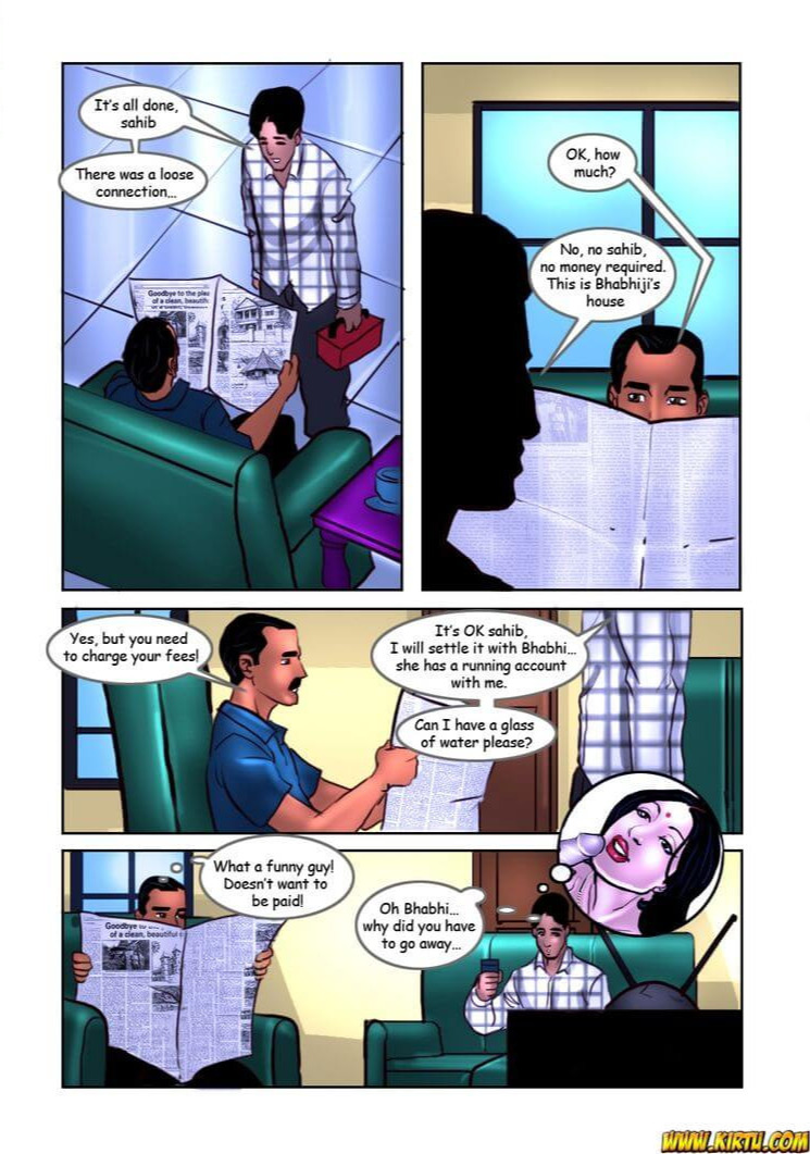 Savita Bhabhi Episode 15 Ashok at Home page 6 full