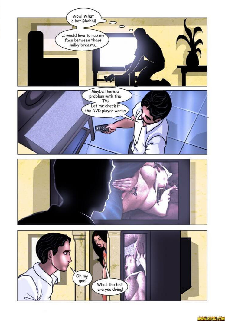 Savita Bhabhi Episode 15 Ashok at Home page 8 full