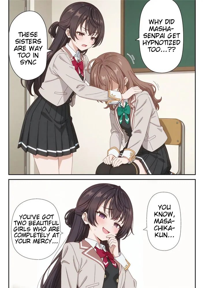 Itazurasuki na Imouto no Saimin Anji de Bijin Shimai ga Dereru Dokoro Janakunaru Hanashi 1 page 10 full