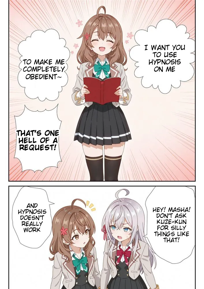 Itazurasuki na Imouto no Saimin Anji de Bijin Shimai ga Dereru Dokoro Janakunaru Hanashi 1 page 2 full