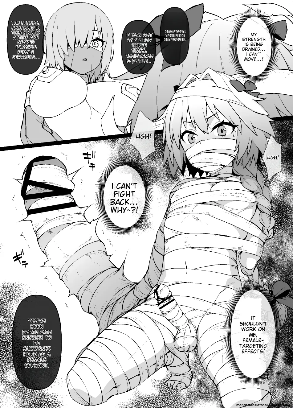 FGO MC Tokuiten - Astolfo Otokonoko &amp; Futanari Nyotaika Hen page 2 full