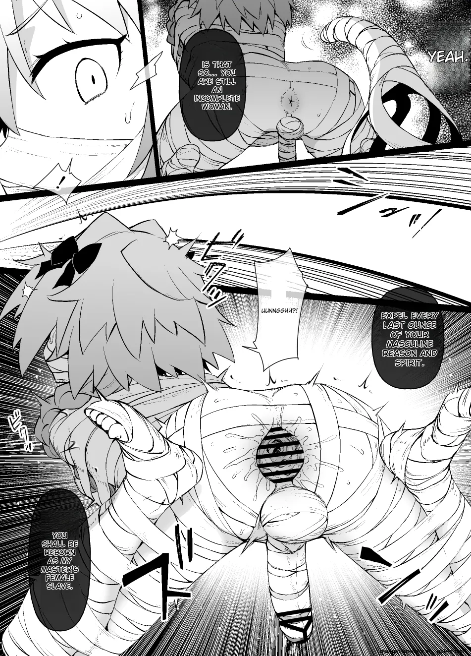 FGO MC Tokuiten - Astolfo Otokonoko &amp; Futanari Nyotaika Hen page 3 full