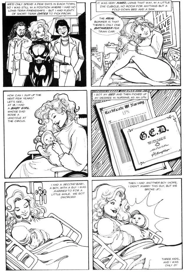 True Stories of Adult Film Stars - Chessie Moore #1 page 6 full