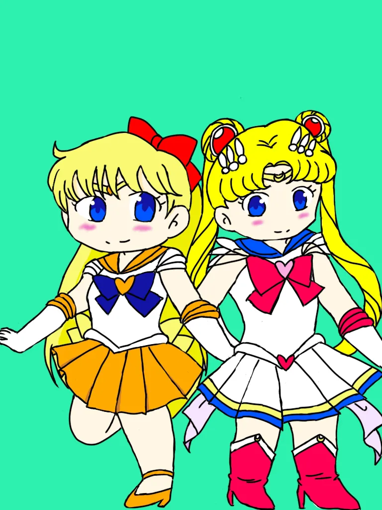 sailor moon art compilation page 7 full