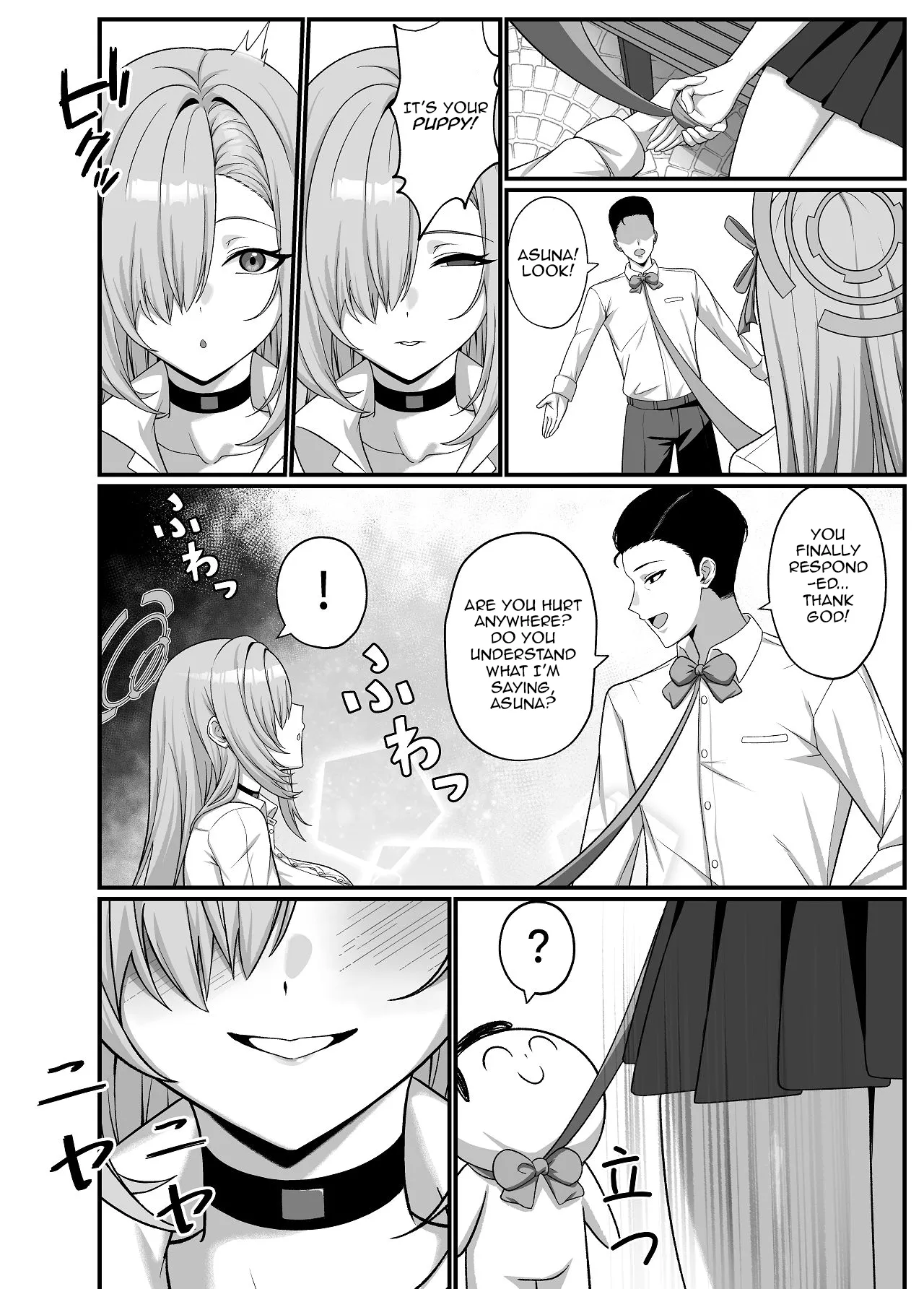 Sensei wa Asuna no Wan-chan | Sensei is Asuna's Puppy page 4 full