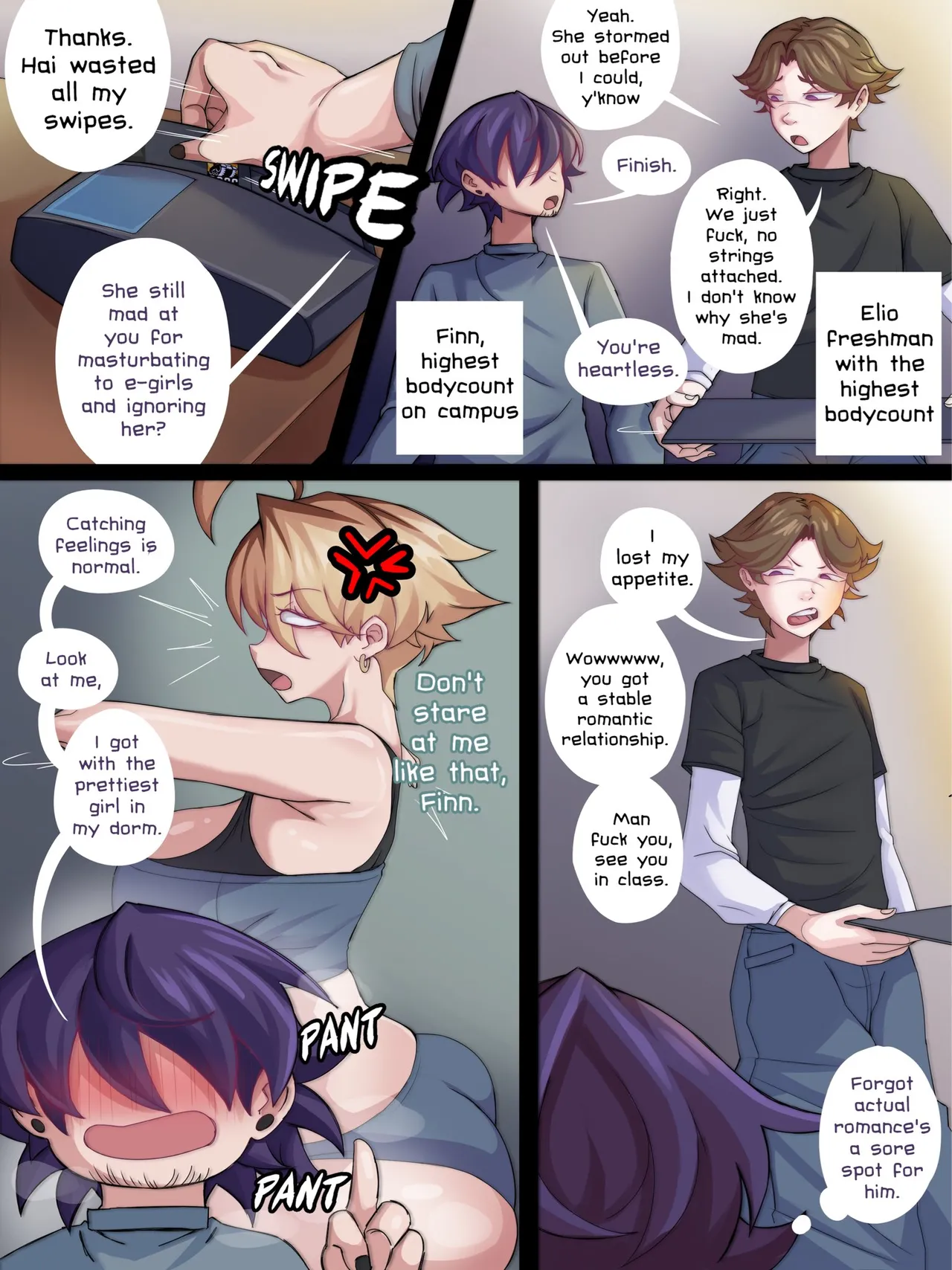Taming College Girls - Invisible page 3 full