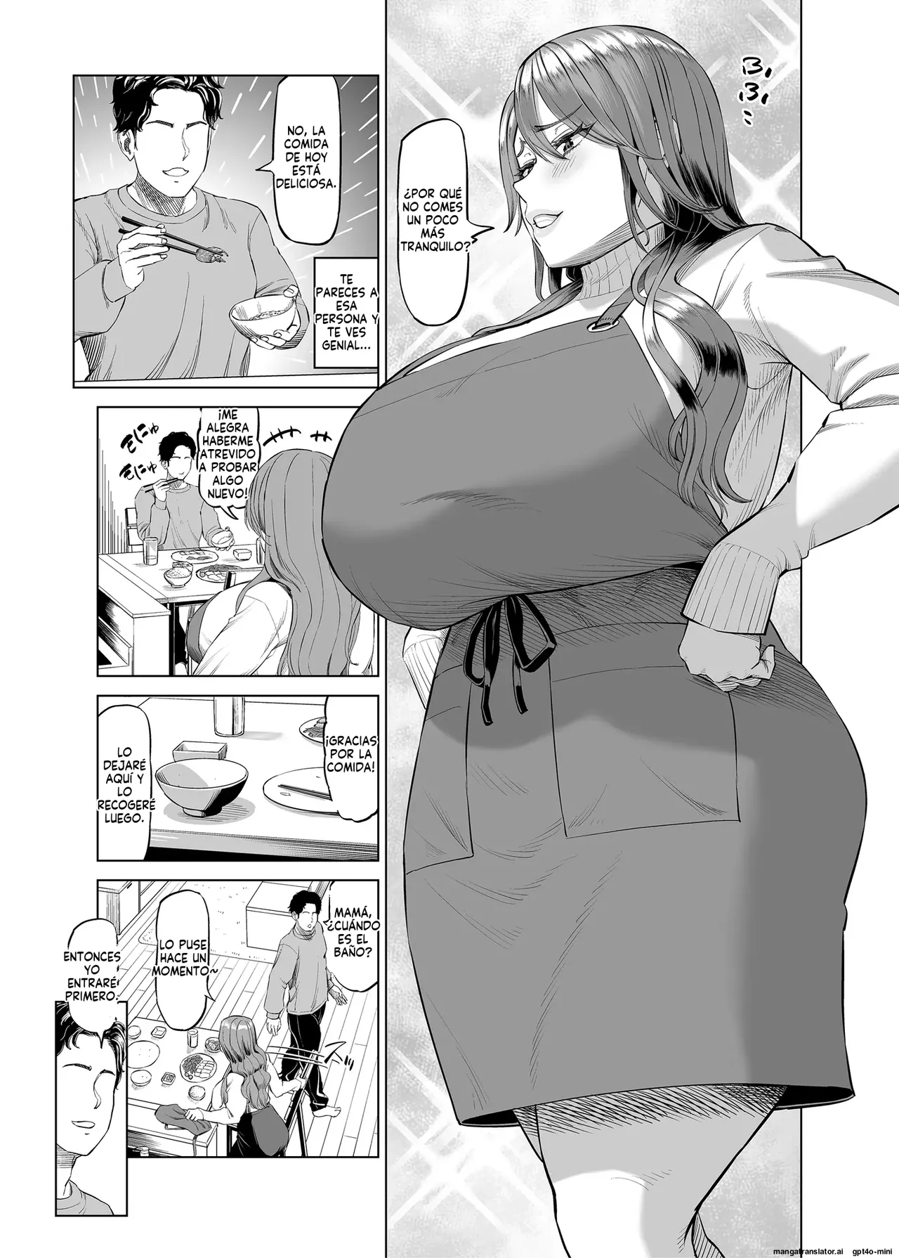 Yuukyuu Tsukatte made Boku no Heya de Onanii ni suru Giri Mama to no Hanashi page 6 full