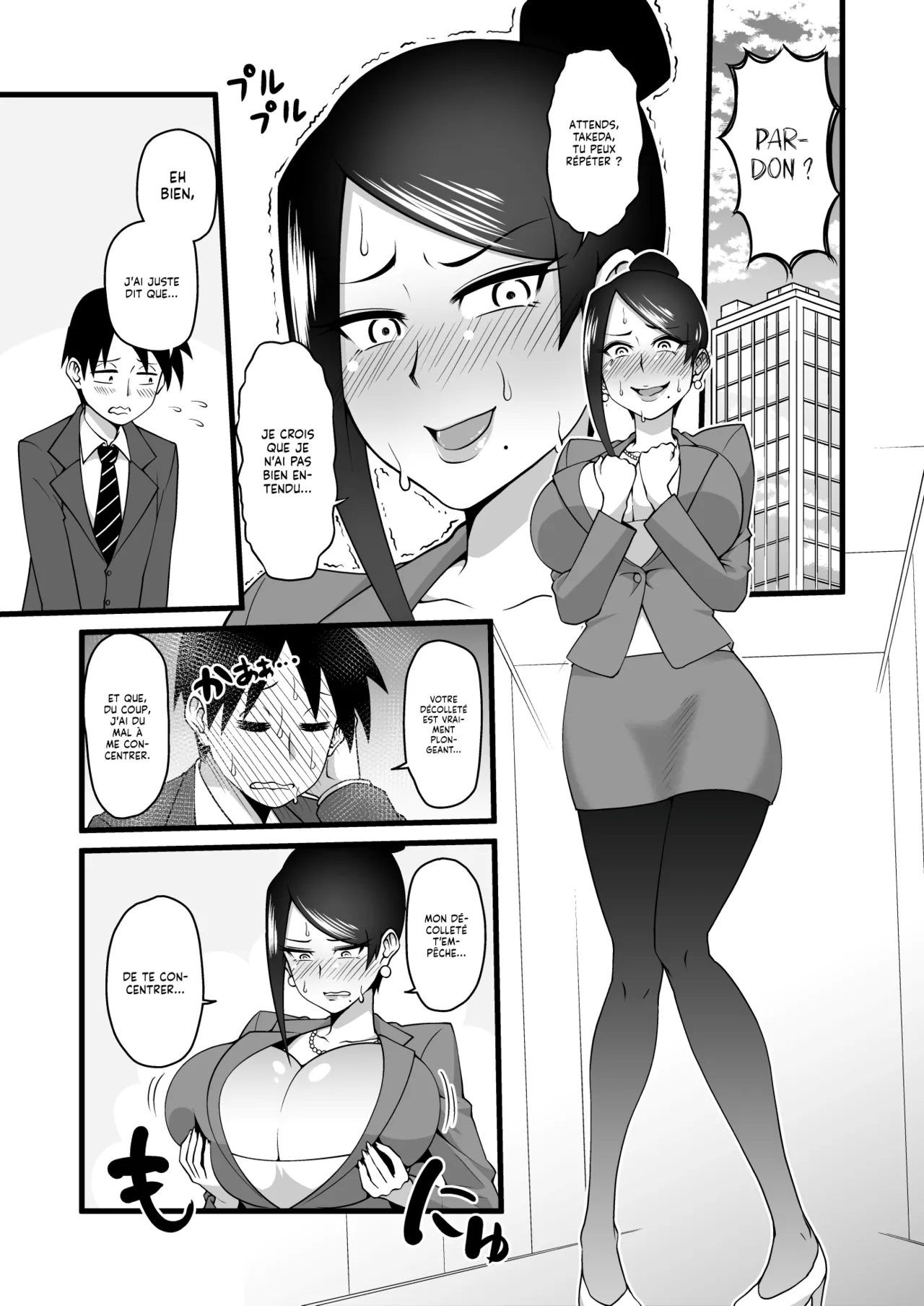 Kono Kyonyuu de Joushi wa Muri desho!! | Personne ne peut Résister à la Poitrine de notre Supérieure page 4 full