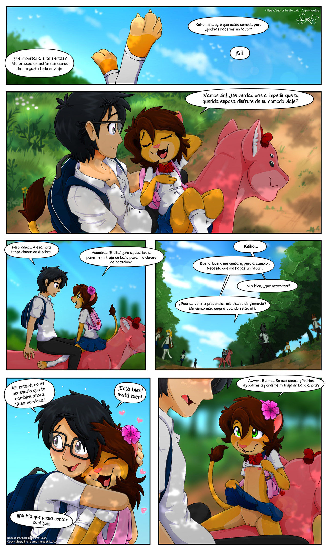 Keiko y Jin Libro 2 cap. 1 page 6 full