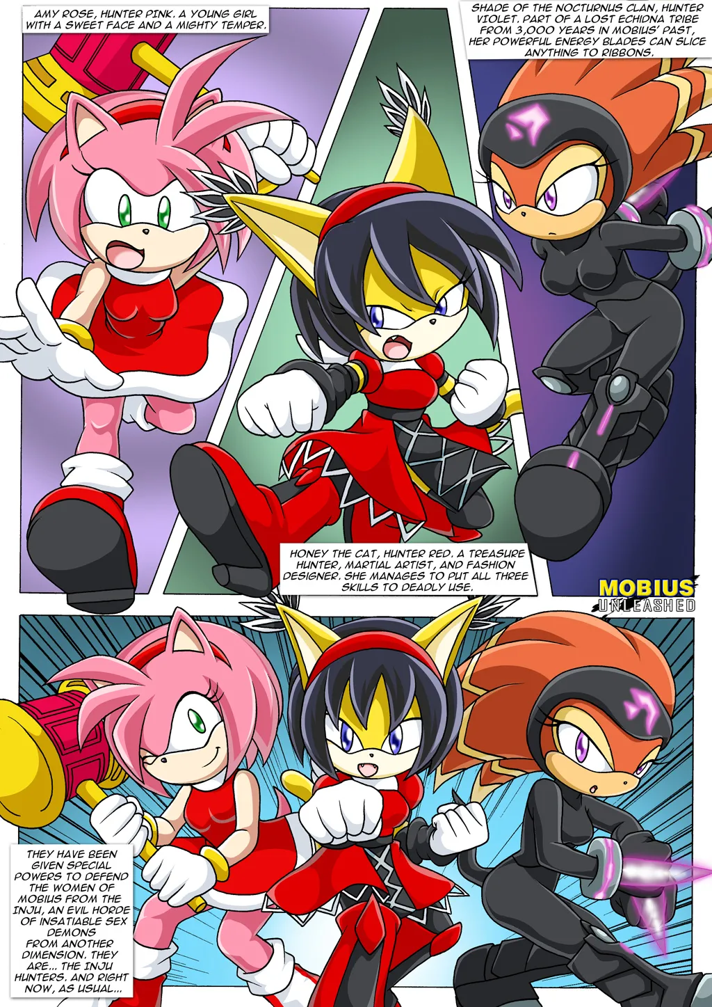 Mobius Unleashed: Inju Hunters page 2 full