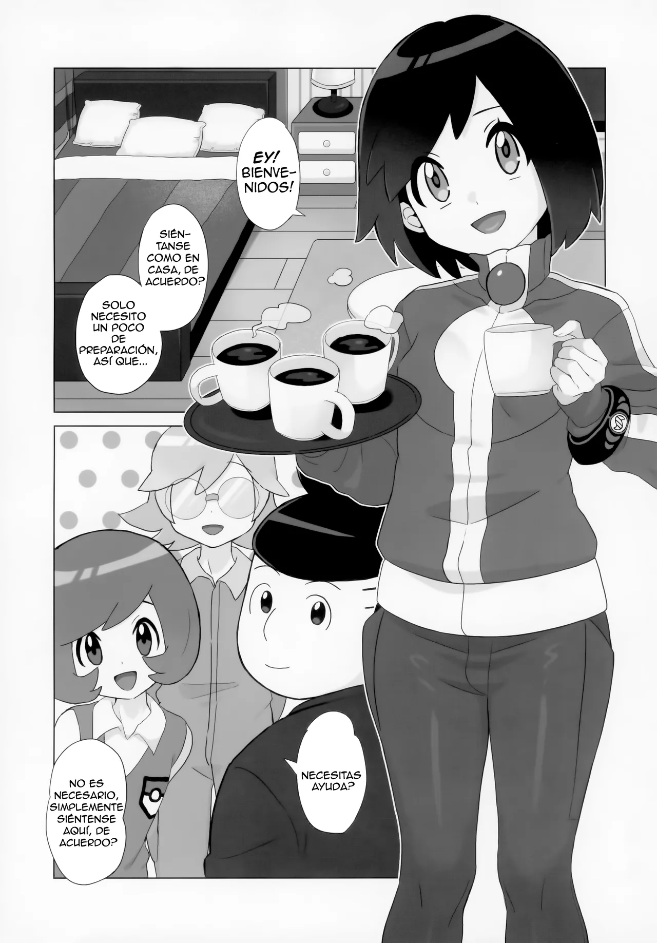 El Descenso del Chico de Kalos Hacia el Placer de la Feminidad X  Español page 4 full