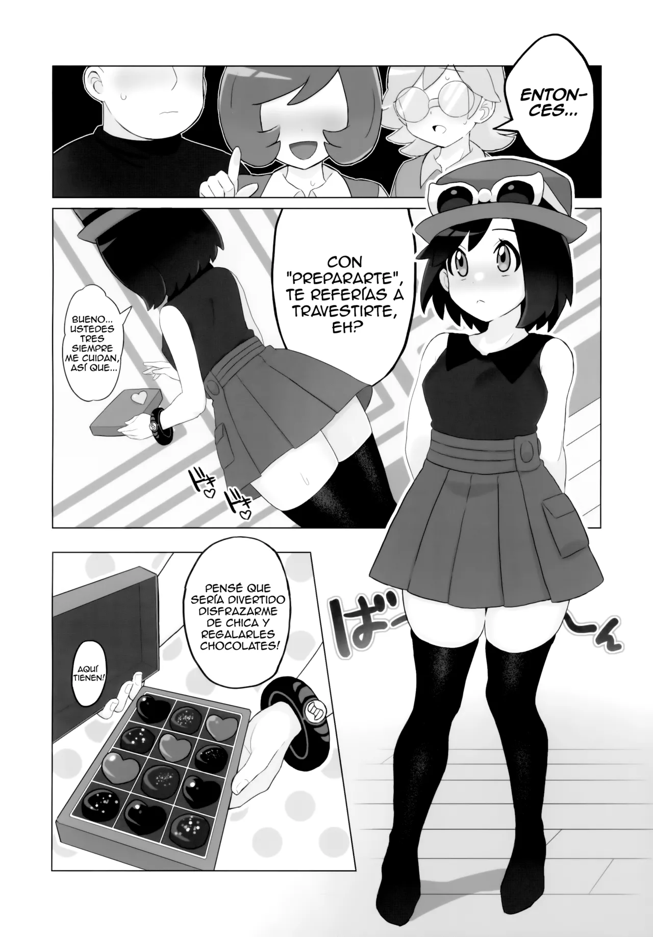 El Descenso del Chico de Kalos Hacia el Placer de la Feminidad X  Español page 5 full