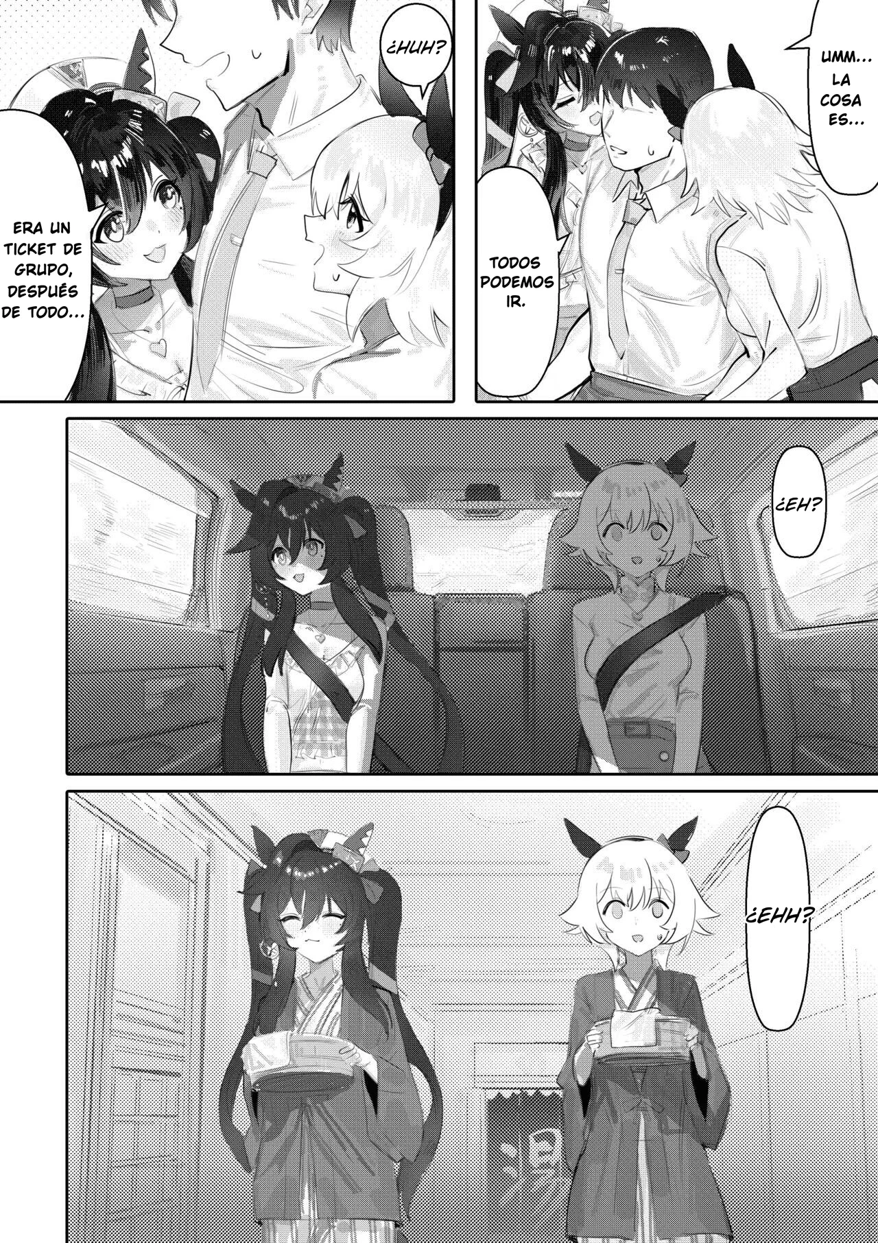 Imouto to Imouto to Onsen｜Onsen con Hermana y Hermana page 6 full