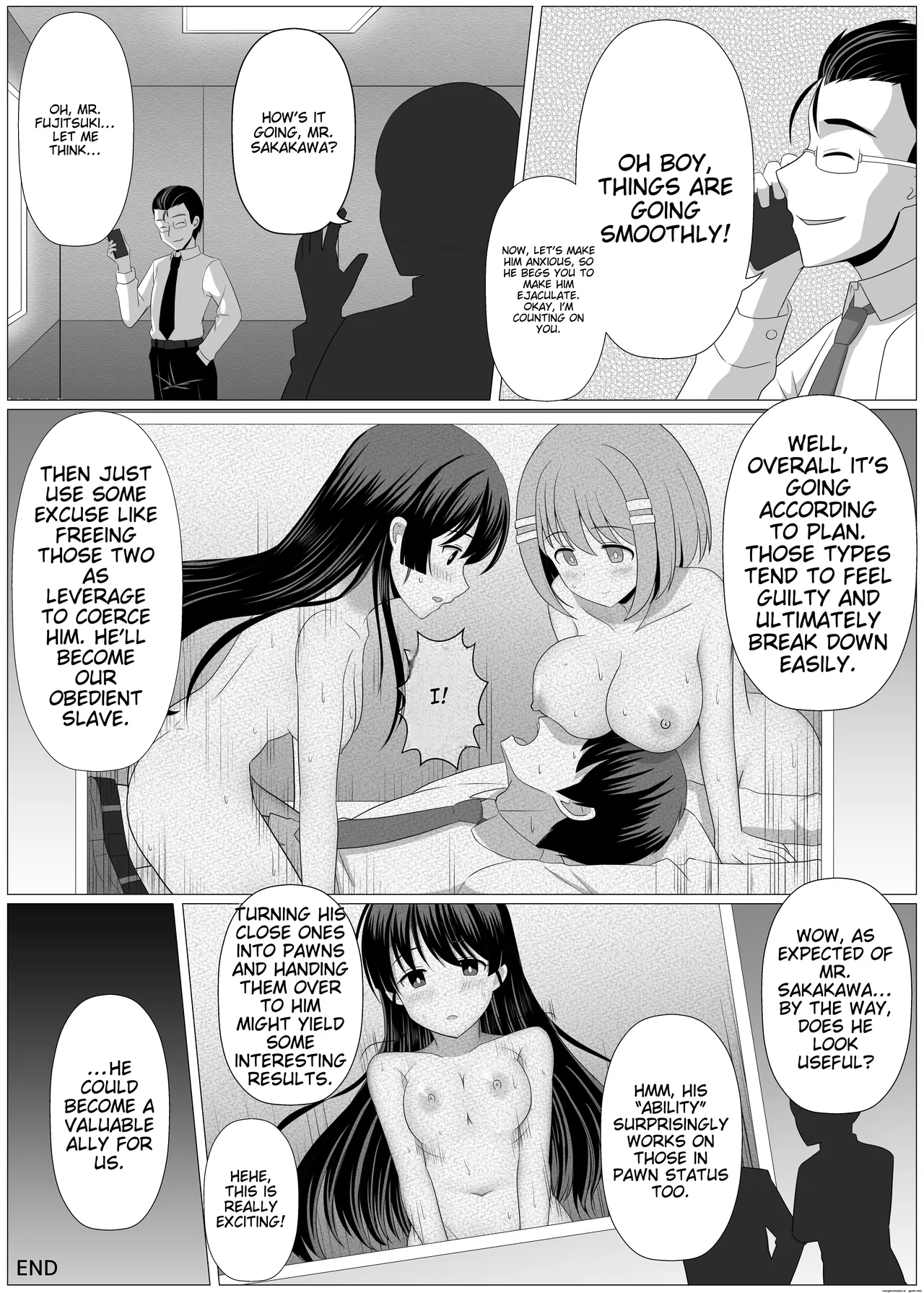 Nouryoku Battle-kei Manga de Osananajimi ga Teki ni Ayatsurareru Hanashi page 7 full