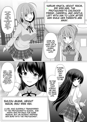 Nouryoku Battle-kei Manga de Osananajimi ga Teki ni Ayatsurareru Hanashi cover