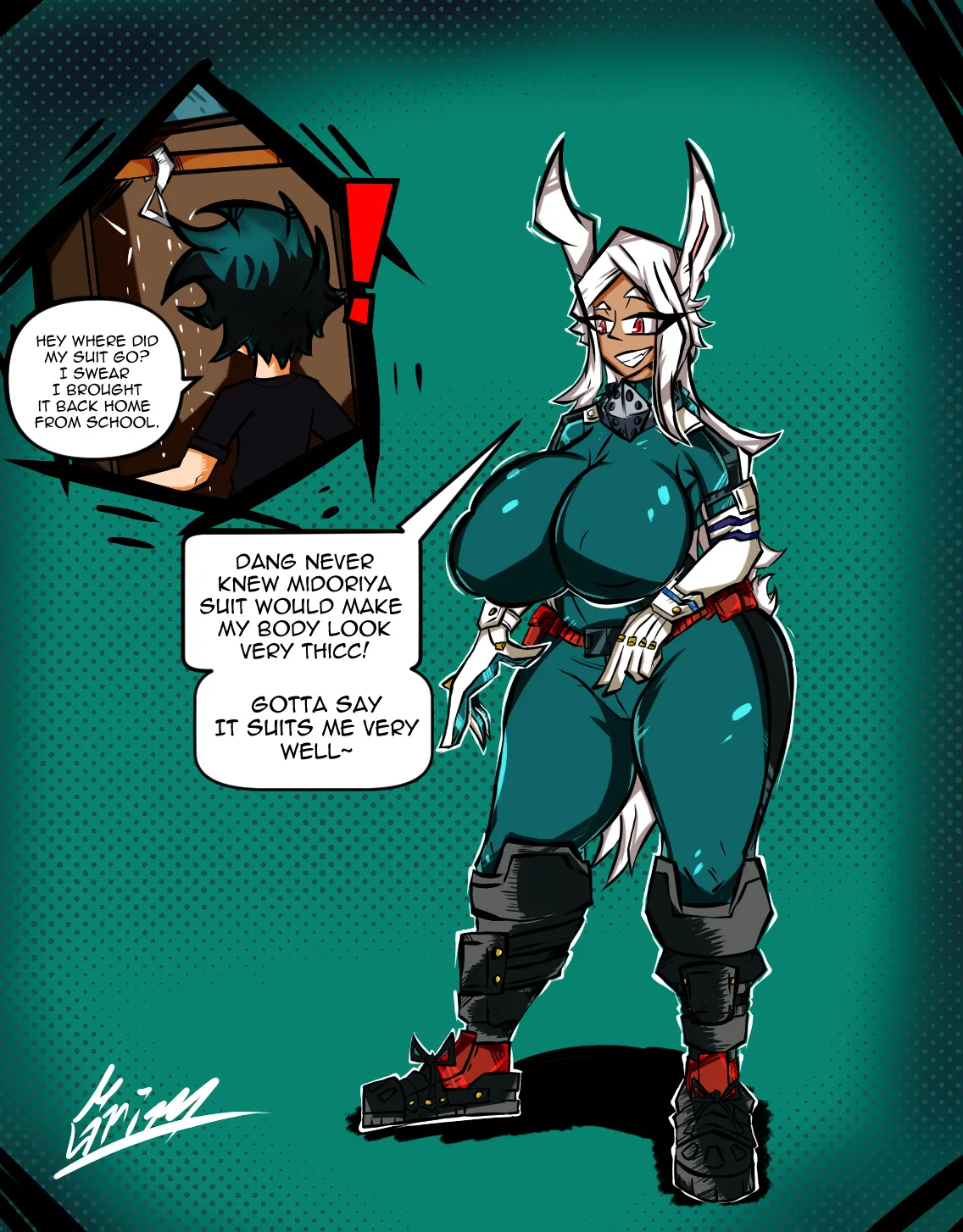 Mirko x Deku page 5 full