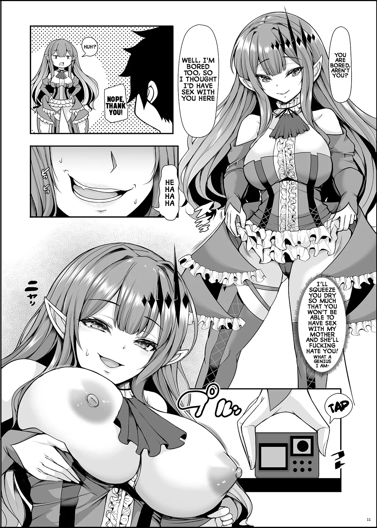 Joou Heika wa Boku no Oku-san Oujo-sama mo Boku no Kanojo | Her Majesty the Queen is my wife, and the princess is my girlfriend page 10 full