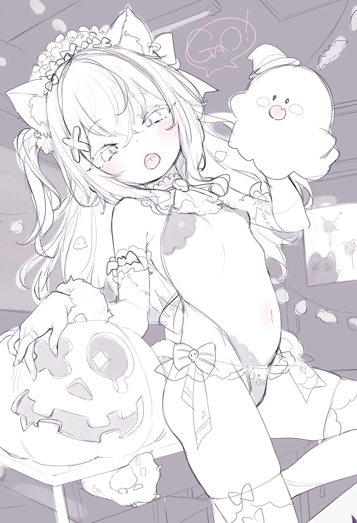 ハロウィンの遠吠え♥ page 4 full