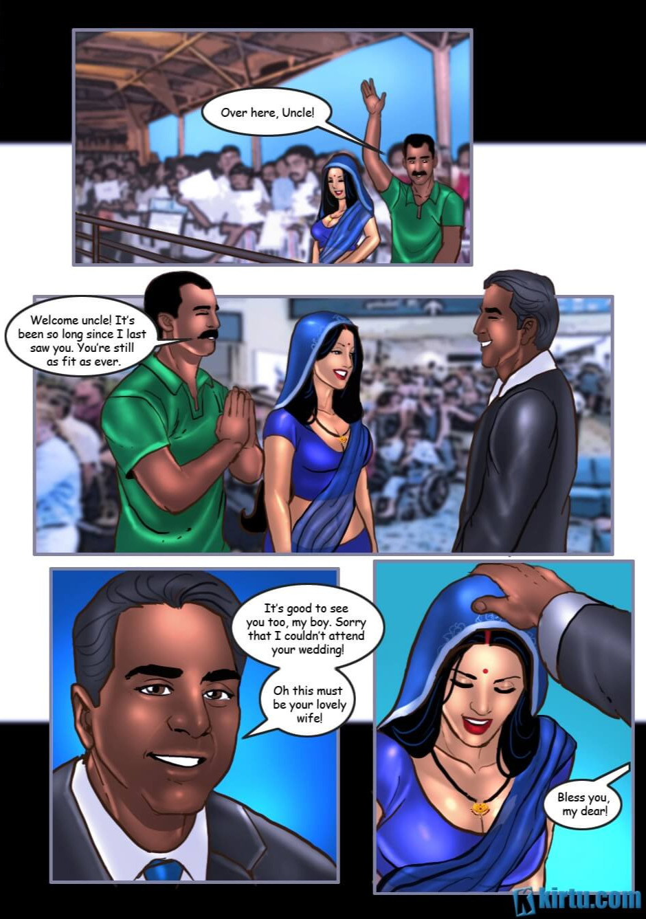 Savita Bhabhi Episode 25 The Uncle's Visit page 4 full