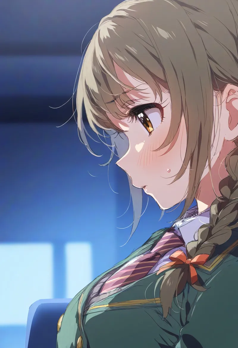 【cl-_-lo】【AI Generated】千川ちひろの謝罪奉仕 page 1 full