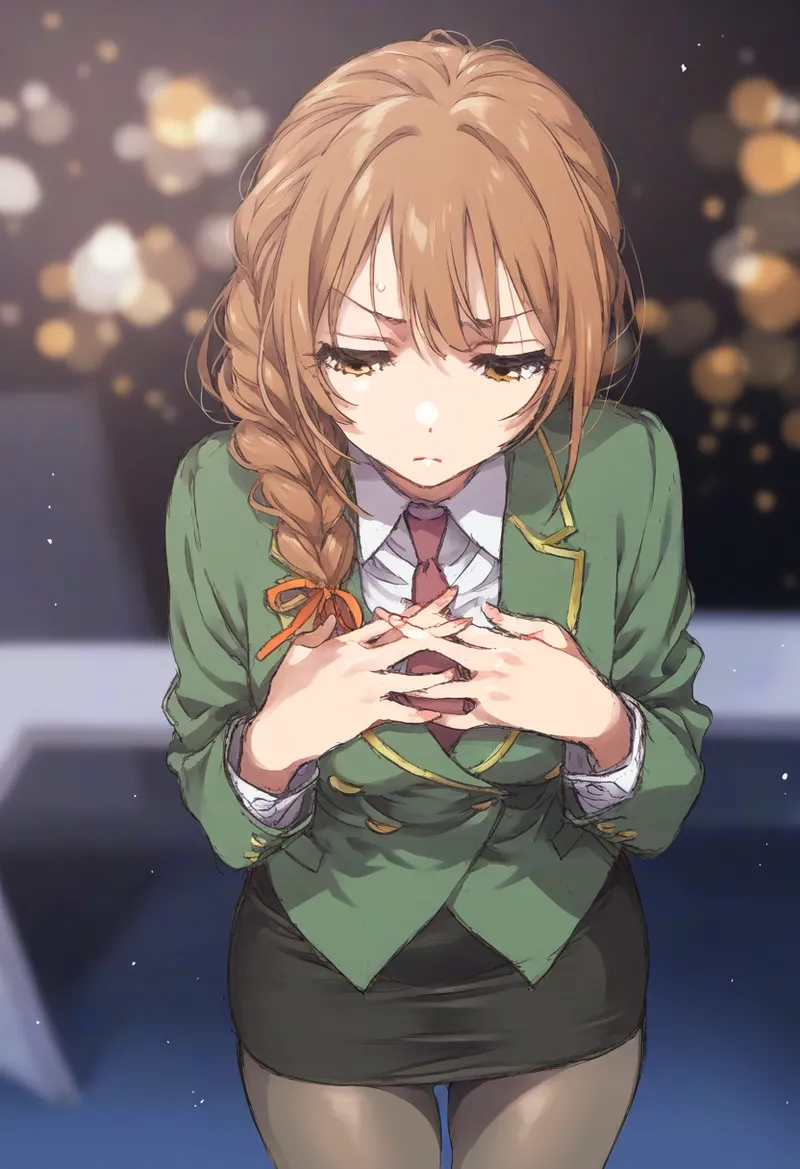 【cl-_-lo】【AI Generated】千川ちひろの謝罪奉仕 page 8 full