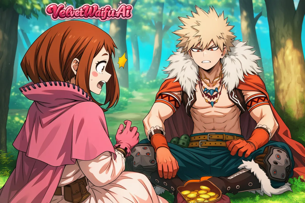 Uraraka x Bakugo Fantasy page 3 full