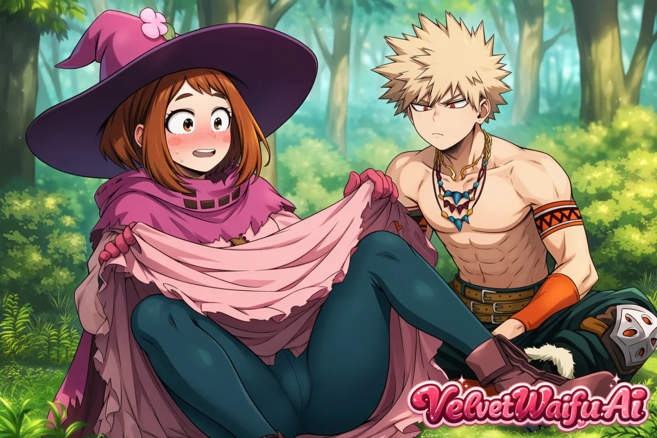 Uraraka x Bakugo Fantasy page 4 full