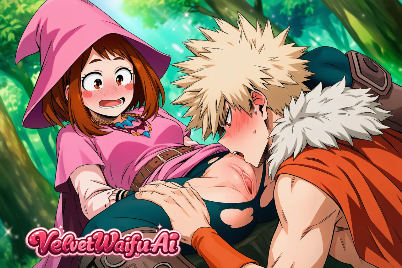 Uraraka x Bakugo Fantasy page 6 full