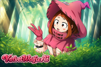 Uraraka x Bakugo Fantasy cover