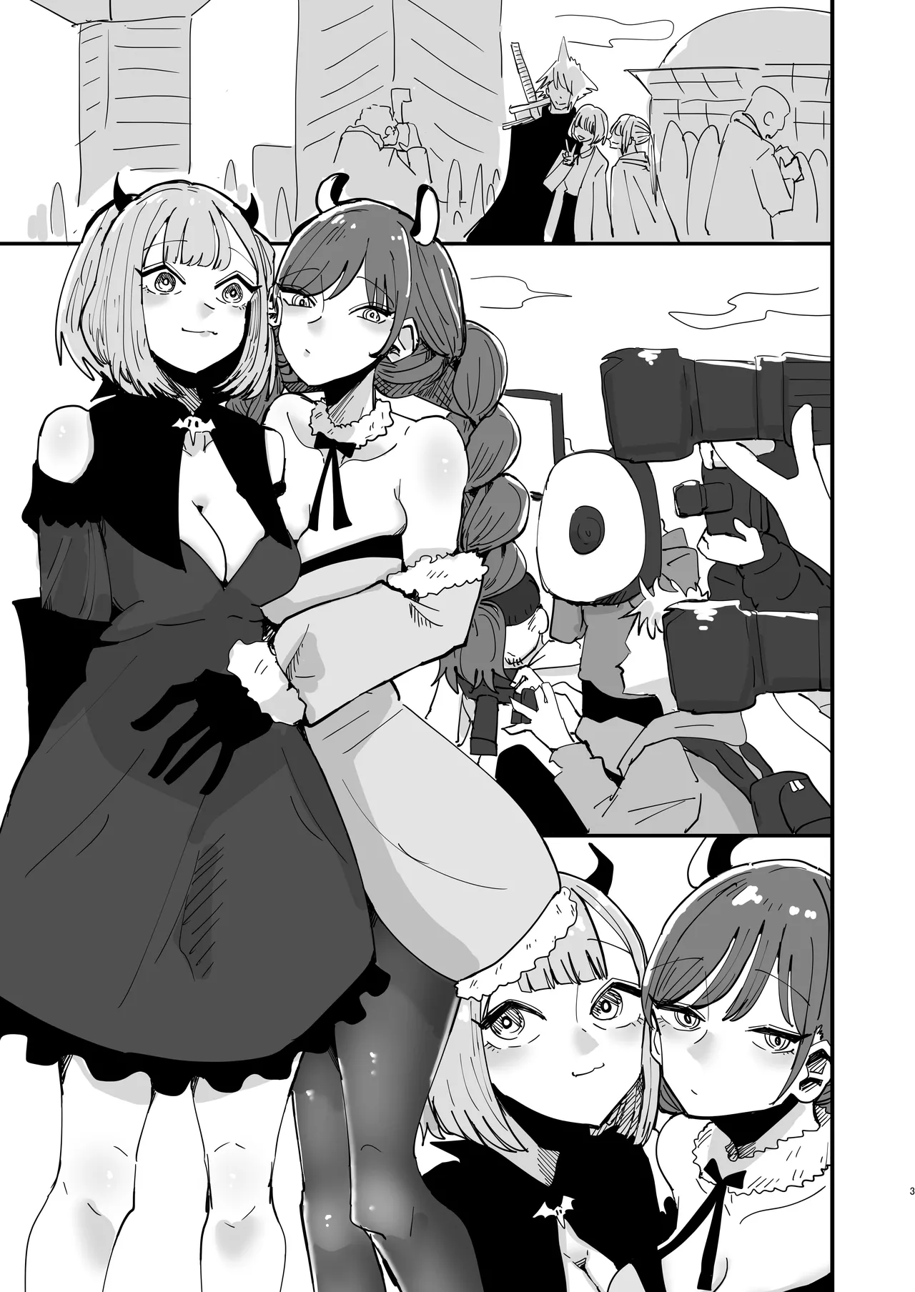 SNS de Yuumei na Cosplayer Futari ga Ecchi Suru dake | SNS에서 유명한 두 코스어가 섹스할 뿐 page 3 full
