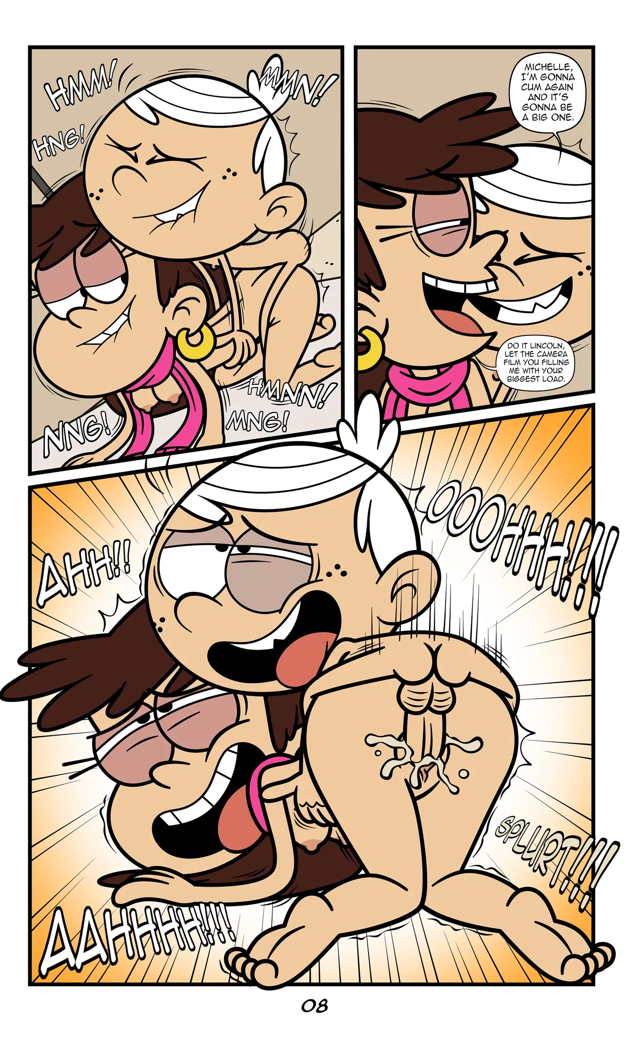 Lincoln x Michelle page 8 full