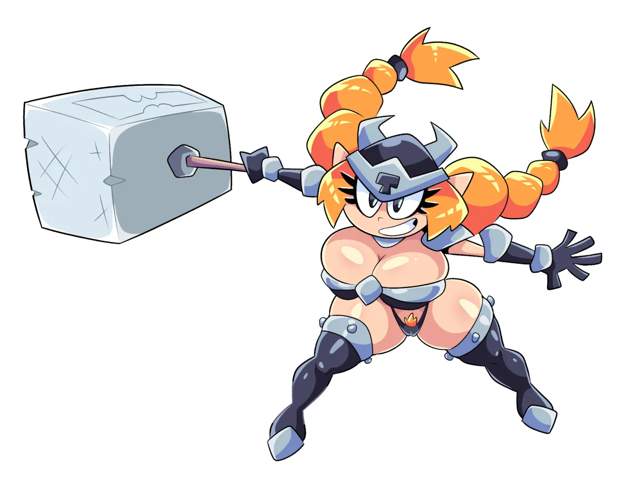 Dwarf Girl page 4 full