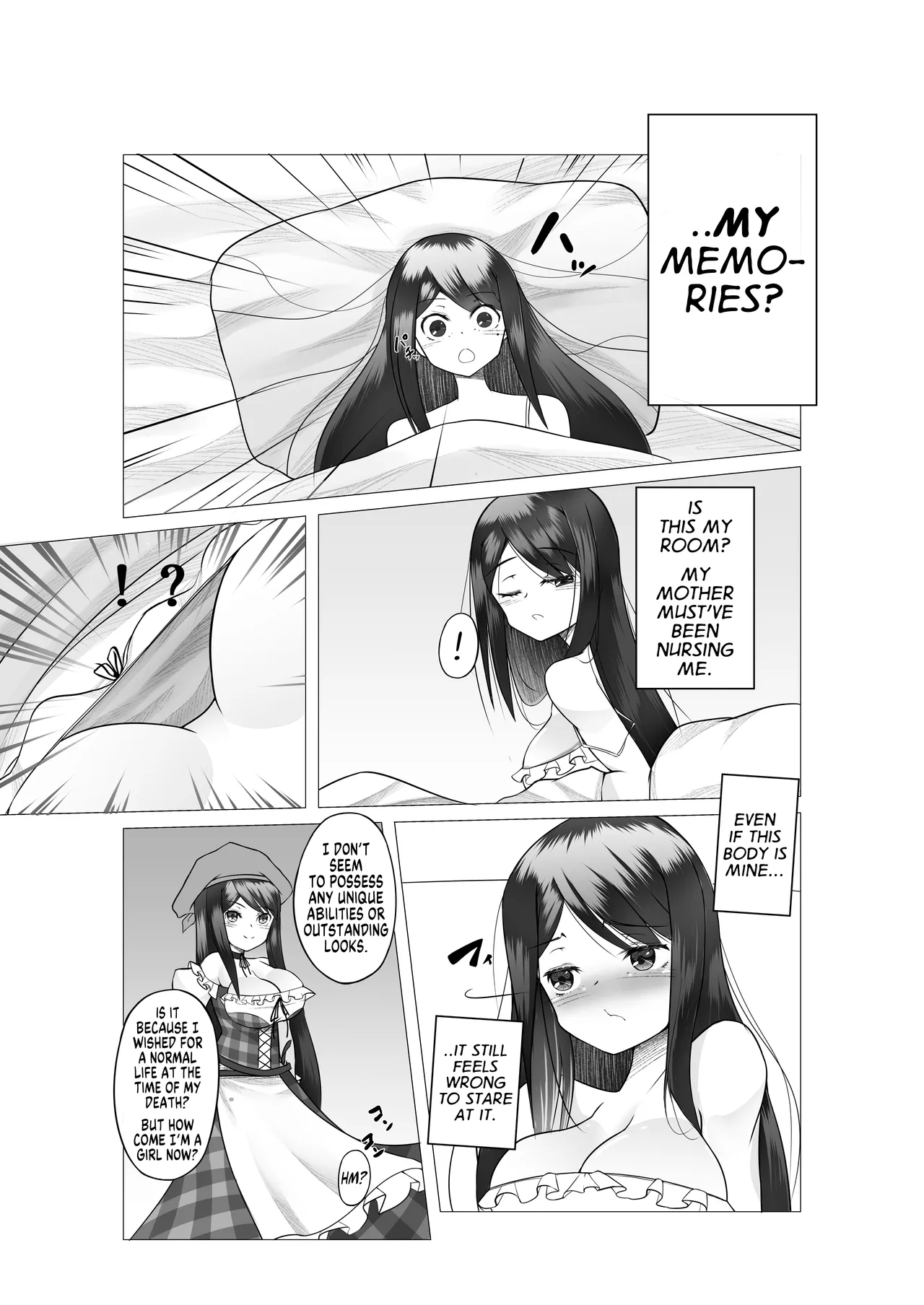 Isekai no Mura Musume ni TS Tensei shite Shimatta Ken - About TS reincarnation as a village girl in another world. page 6 full