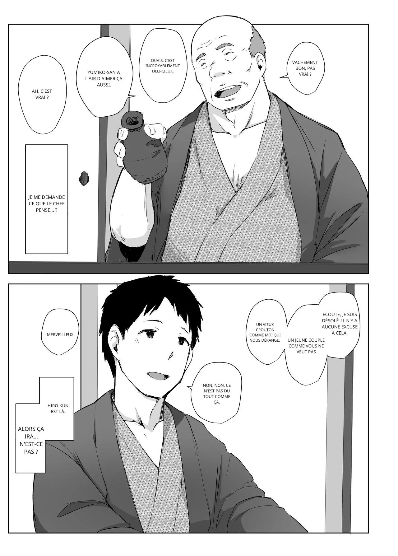 Hitozuma to NTR Chounai Ryokou ~Kaichou-san no Chinpo ni wa mou Makemasen~ | NTR L ~Je ne perdrai plus jamais contre la bite du président~ page 10 full