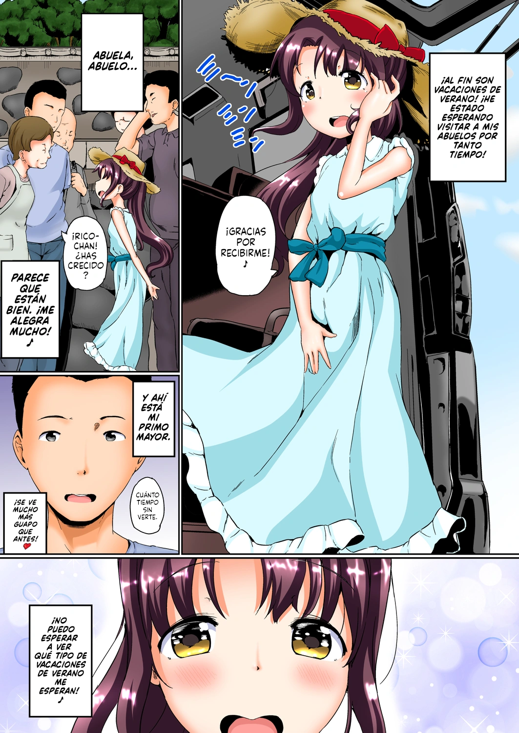 Natsuyasumi no jiyuukenkyu Riko choukyou 1 kaime~renzoku zetchou o sa se te miyo u!~ page 2 full