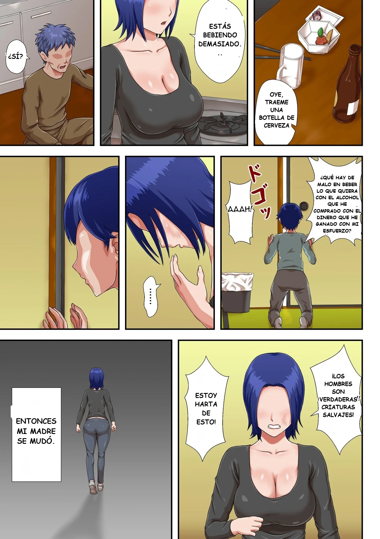 Boshi Koubi Shinai to Sumenai Tokoro｜Un Lugar donde no Puedes Vivir a Menos que Tengas Relaciones Sexuales con tu Madre page 4 full