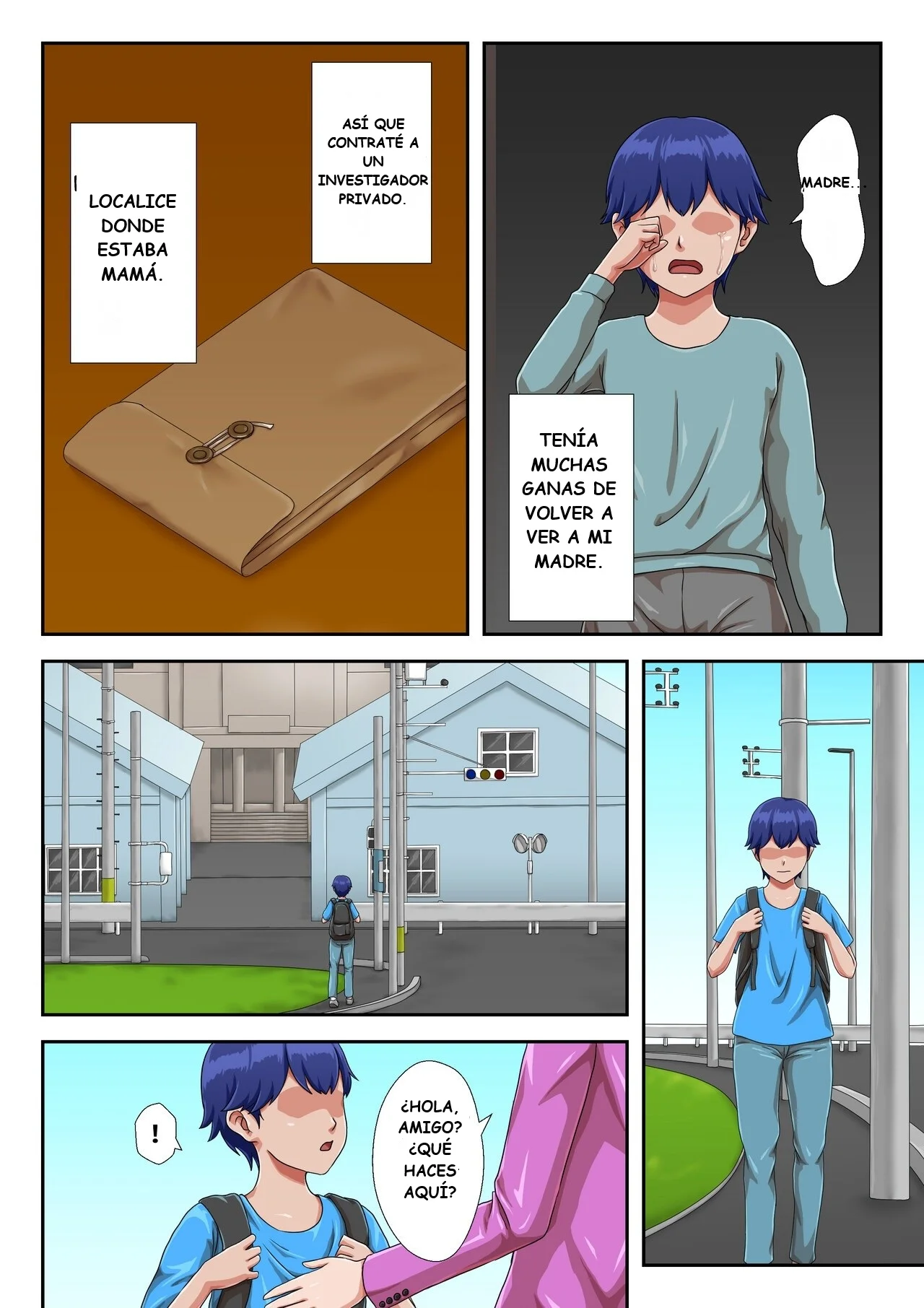 Boshi Koubi Shinai to Sumenai Tokoro｜Un Lugar donde no Puedes Vivir a Menos que Tengas Relaciones Sexuales con tu Madre page 5 full