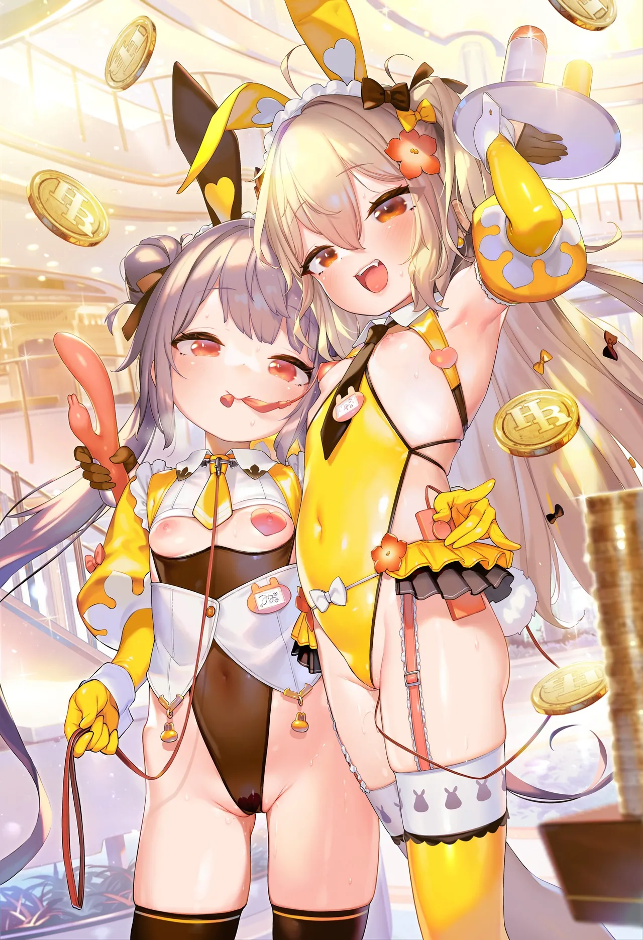 イエローバニーちゃんたちのVIP接客👯‍♀️🐰💛 page 2 full
