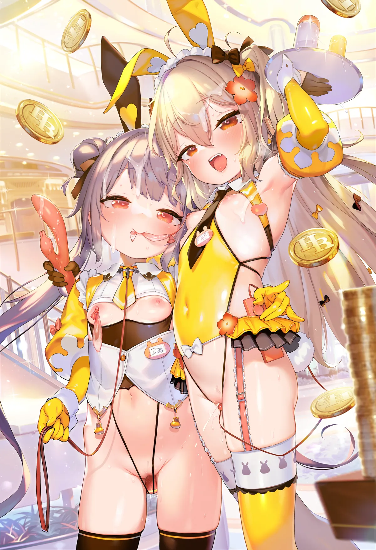イエローバニーちゃんたちのVIP接客👯‍♀️🐰💛 page 4 full