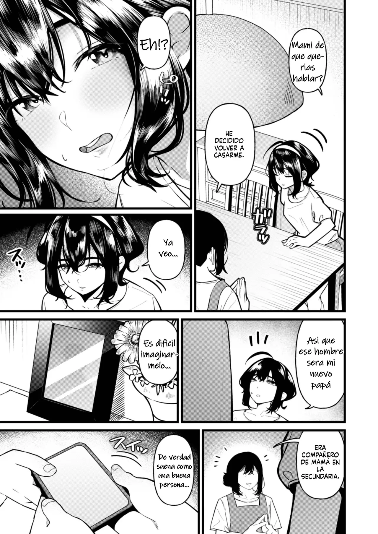 Chanto Chichioya Shitai no ni Tsuma ni Sokkuri na Gijou ni GyakuRa Saretara Aragaeru Wake ga Nai | Yo quería ser un   Papá pero mi hijastra  es idéntica a mi Esposa  y  terminó violándome  y no pude resistirme page 3 full