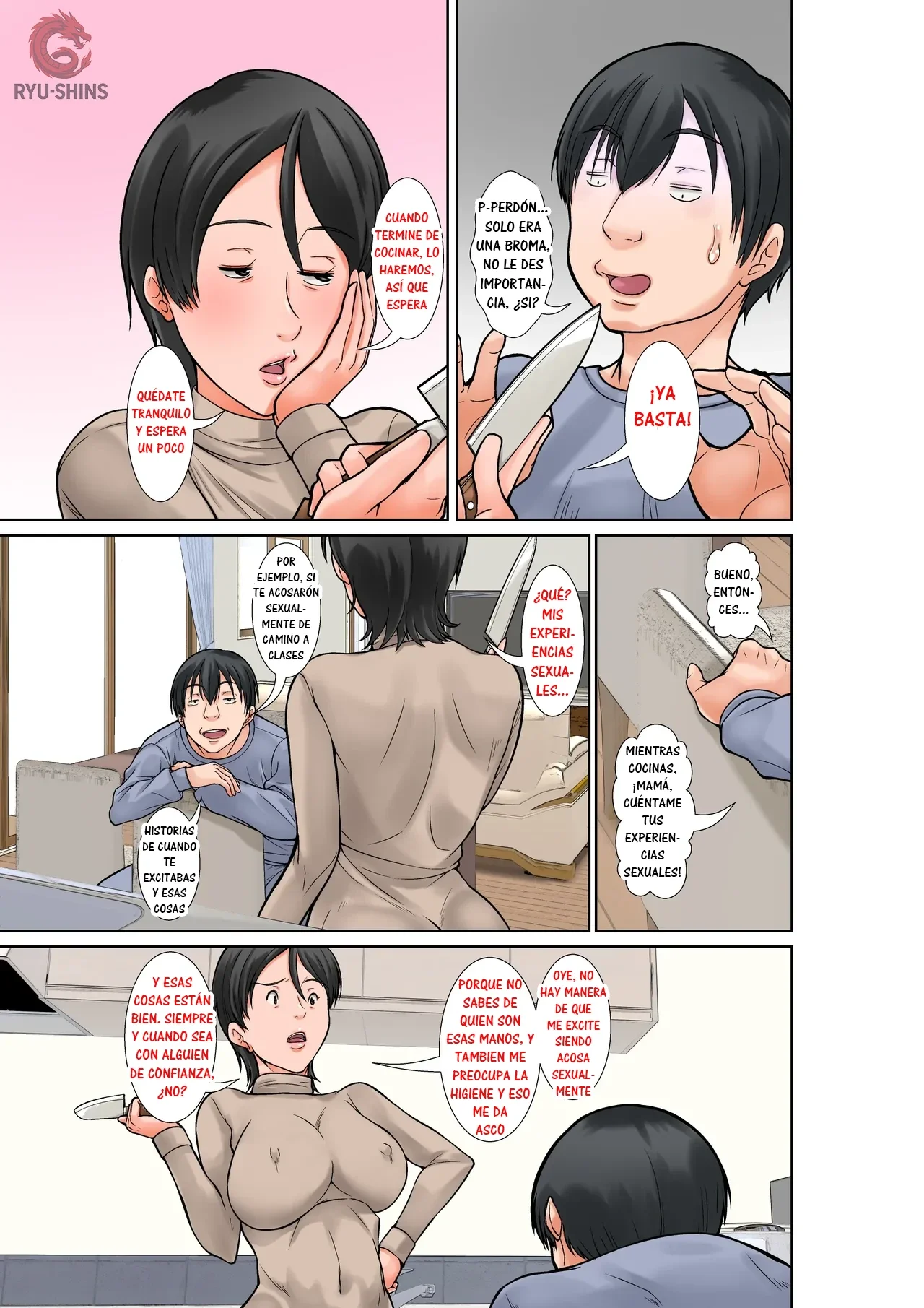Kora! Anta Hahaoya o Kudoite Nani Shiyoutte Iu no! 〜Katsuo Hitorigurashi Hen〜 Sono 5｜¡Oye! ¿Qué Pretendes Seduciendo a Tu Madre？~La Vida en Solitario de Katsuo~ 5 page 5 full