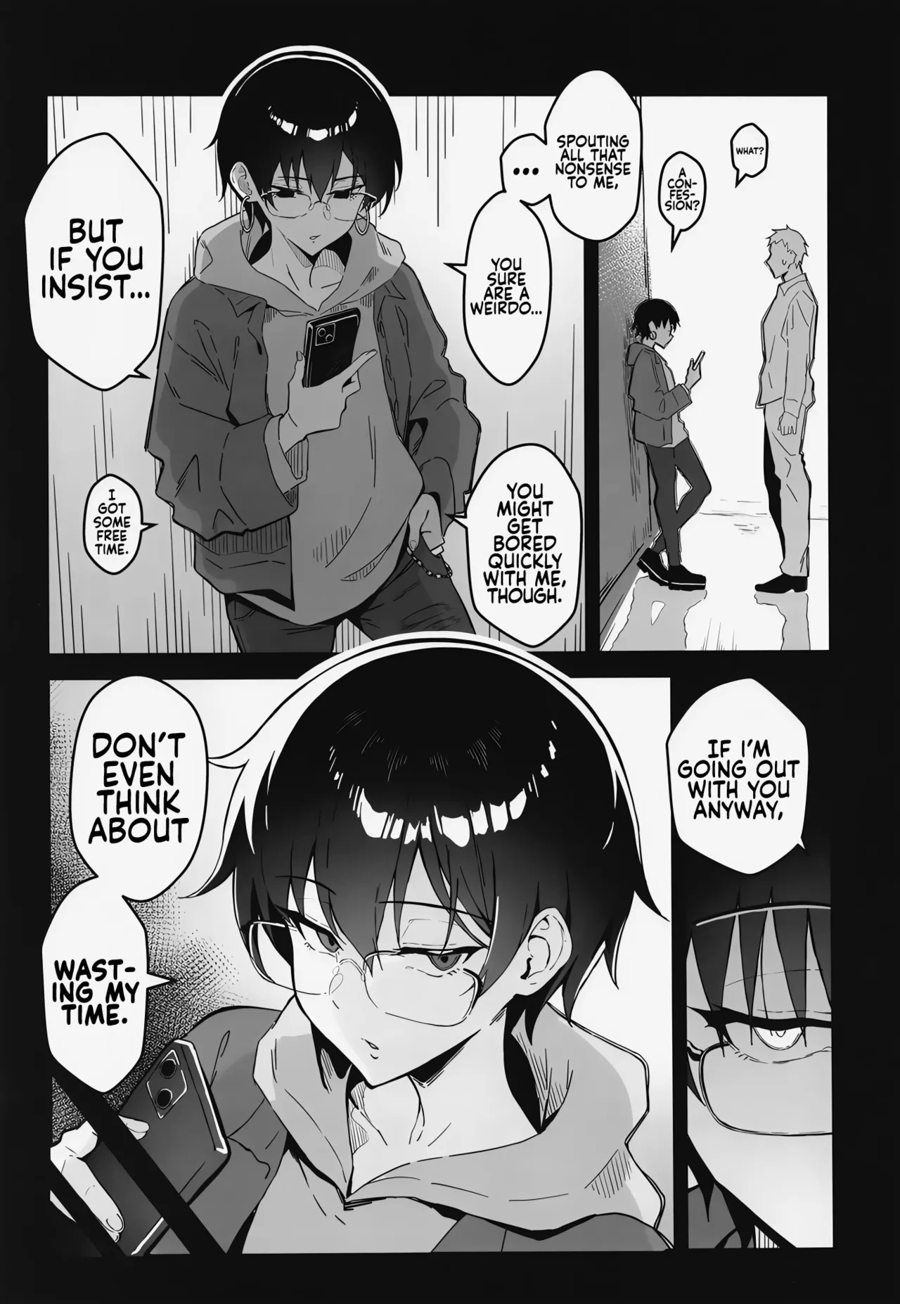 A Boring Date with My Blunt, Boyish Babe and Her Hidden Assets page 2 full