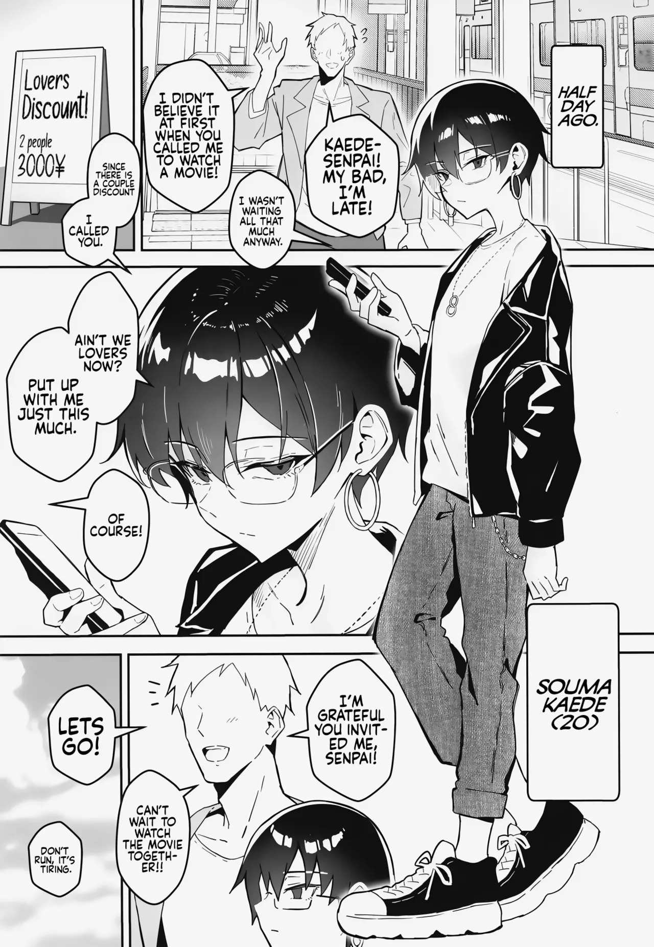 A Boring Date with My Blunt, Boyish Babe and Her Hidden Assets page 4 full